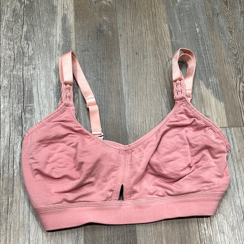 Simple Wishes Pink Women's Nursing Bra Size Medium